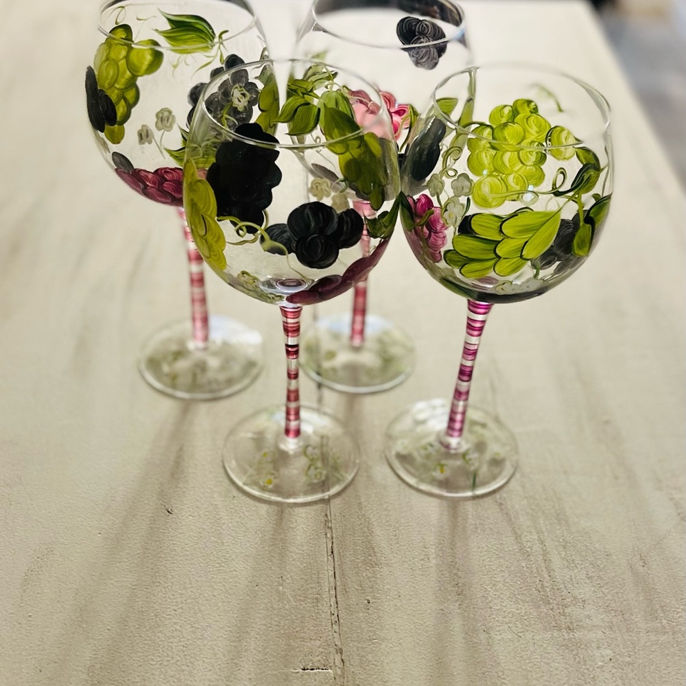 Wine glasses
